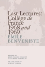 Last Lectures : College de France 1968 and 1969 - eBook