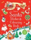 Santa Sticker and Colouring Book - Book