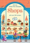 Little First Stickers Shops - Book