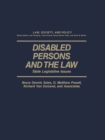Disabled Persons and the Law : State Legislative Issues - eBook