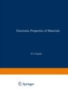 Electronic Properties of Materials : A Guide to the Literature Volume Two, Part One Volume 1 / Volume 2 / Volume 3 - eBook