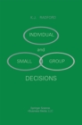Individual and Small Group Decisions - eBook