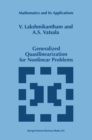 Generalized Quasilinearization for Nonlinear Problems - eBook