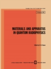 Materials and Apparatus in Quantum Radiophysics - eBook