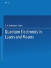 Quantum Electronics in Lasers and Masers : Part 2 - eBook