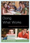 Doing What Works : Literacy Strategies for the Next Level - eBook