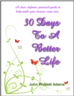 30 Days To A Better Life - eBook