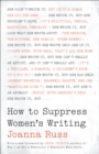 How to Suppress Women's Writing - eBook
