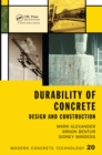 Durability of Concrete : Design and Construction - eBook