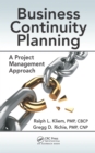 Business Continuity Planning : A Project Management Approach - eBook