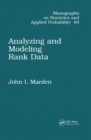 Analyzing and Modeling Rank Data - eBook