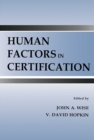 Human Factors in Certification - eBook