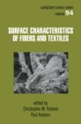Surface Characteristics of Fibers and Textiles - eBook