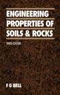 Engineering Properties of Soils and Rocks - eBook