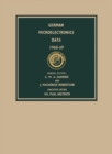 German Microelectronics Data 1968-69 : Pergamon Electronics Data Series - eBook
