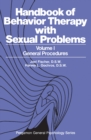 General Procedures : Handbook of Behavior Therapy with Sexual Problems - eBook