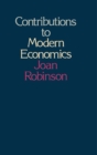 Contributions to Modern Economics - eBook