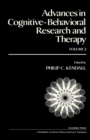 Advances in Cognitive-Behavioral Research and Therapy : Volume 2 - eBook