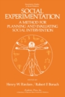 Social Experimentation : a Method for Planning and Evaluating Social Intervention - eBook