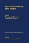 Optical Remote Sensing of Air Pollution : Lectures of a Course Held at the Joint Research Centre, Ispra (Italy), 12-15 April 1983 - eBook