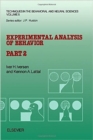 Experimental Analysis of Behavior - eBook