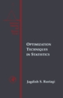 Optimization Techniques in Statistics - eBook