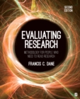Evaluating Research : Methodology for People Who Need to Read Research - eBook