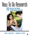 How To Do Research : 15 Labs for the Social & Behavioral Sciences - Book