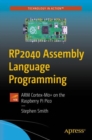 RP2040 Assembly Language Programming : ARM Cortex-M0+ on the Raspberry Pi Pico - eBook