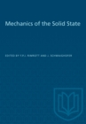 Mechanics of the Solid State - eBook