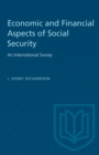 Economic and Financial Aspects of Social Security : An International Survey - eBook