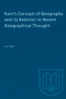 Kant's Concept of Geography and its Relation to Recent Geographical Thought - eBook