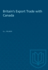 Britain's Export Trade with Canada - eBook