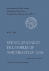 Ethnic Origins of the Peoples of Northeastern Asia No. 3 - eBook