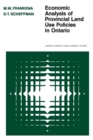 Economic Analysis of Provincial Land Use Policies in Ontario - eBook