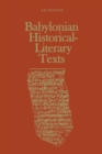 Babylonian Historical-Literary Texts - eBook