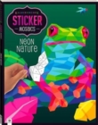 Kaleidoscope Sticker Mosaics: Neon Nature - Book