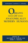Origins of Anatomically Modern Humans - eBook