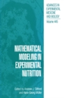 Mathematical Modeling in Experimental Nutrition - eBook
