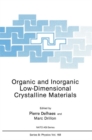 Organic and Inorganic Low-Dimensional Crystalline Materials - eBook
