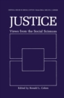 Justice : Views from the Social Sciences - eBook