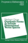 Quadratic Forms in Infinite Dimensional Vector Spaces - eBook