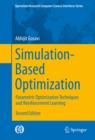Simulation-Based Optimization : Parametric Optimization Techniques and Reinforcement Learning - eBook