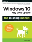 Windows 10 May 2019 Update: The Missing Manual : The Book That Should Have Been in the Box - eBook