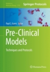 Pre-Clinical Models : Techniques and Protocols - eBook