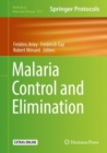 Malaria Control and Elimination - eBook