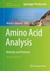 Amino Acid Analysis : Methods and Protocols - eBook