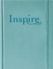NLT Inspire Bible Large Print, Tranquil Blue - Book