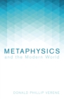 Metaphysics and the Modern World - eBook