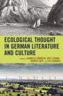 Ecological Thought in German Literature and Culture - eBook
